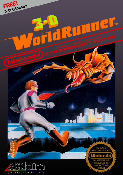 3-D WorldRunner (USA) box art
